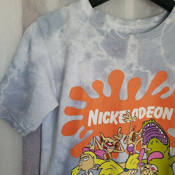 Nickelodeon Viacom T-Shirt Size S Hey Arnold Norbert Beaver CatDog Stimpy Rocko - Picture 3 of 8